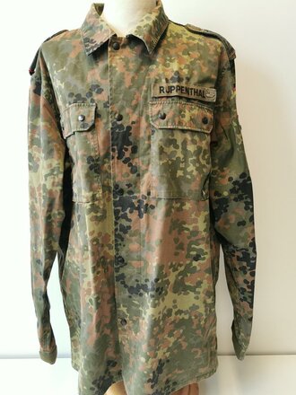 Bundeswehr, Feldbluse flecktarn, gebraucht, Bundeswehr...