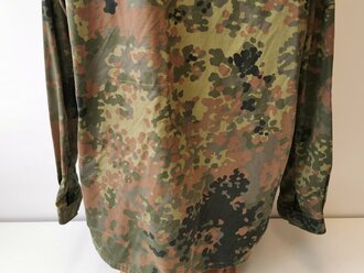 Bundeswehr, Feldbluse flecktarn, gebraucht, Bundeswehr Grösse 19 ( Konfektionsgrösse 45-46, Körpergrösse 195-205)