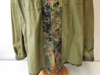 Bundeswehr, Feldbluse flecktarn, gebraucht, Bundeswehr Grösse 19 ( Konfektionsgrösse 45-46, Körpergrösse 195-205)