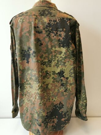 Bundeswehr, Feldbluse flecktarn, gebraucht, Bundeswehr Grösse 19 ( Konfektionsgrösse 45-46, Körpergrösse 195-205)