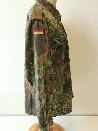 Bundeswehr, Feldbluse flecktarn, gebraucht, Bundeswehr Grösse 8 ( Konfektionsgrösse 41-42)