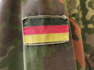 Bundeswehr, Feldbluse flecktarn, gebraucht, Bundeswehr Grösse 8 ( Konfektionsgrösse 41-42)