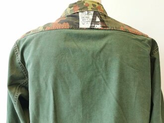 Bundeswehr, Feldbluse flecktarn, gebraucht, Bundeswehr Grösse 8 ( Konfektionsgrösse 41-42)