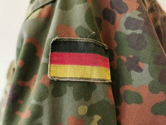 Bundeswehr, Feldbluse flecktarn, gebraucht, Bundeswehr Grösse 8 ( Konfektionsgrösse 41-42)