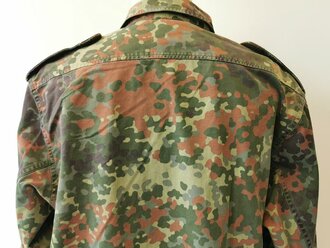 Bundeswehr, Feldbluse flecktarn, gebraucht, Bundeswehr Grösse 8 ( Konfektionsgrösse 41-42)