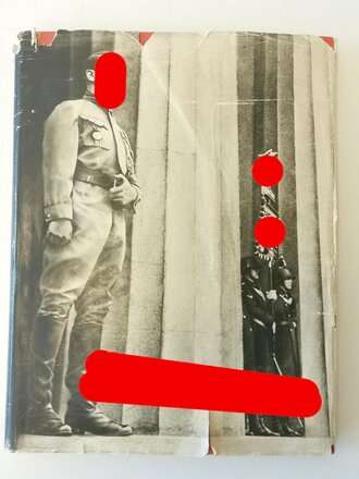 Sammelbilderalbum " Adolf Hitler" komplett, in defektem Schutzumschlag