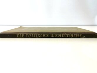 Sammelbilderalbum "Die Deutsche Wehrmacht" - herausgegeben vom Cigaretten Bilderdienst Dresden A.S., ca 70 Seiten, komplett