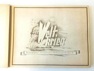 Sammelbilderalbum "Der Weltkrieg" 72 Seiten, komplett