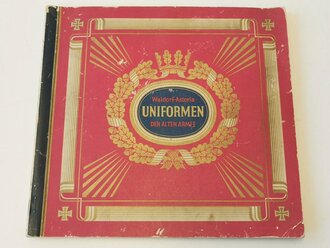 Sammelbilderalbum "Uniformen der alten Armee"...