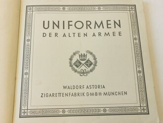 Sammelbilderalbum "Uniformen der alten Armee"...
