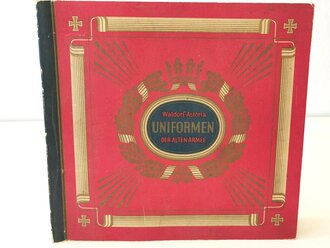 Sammelbilderalbum "Uniformen der alten Armee" komplett