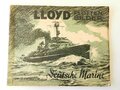 Sammelbilderalbum Lloyd Flottenbilder " Deutsche Marine" komplett