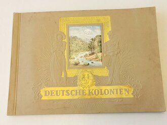 Sammelbilderalbum "Deutsche Kolonien" 72 Seiten, komplett