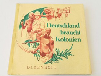 Sammelbilderalbum "Deutschland braucht Kolonien" Oldenkott, komplett