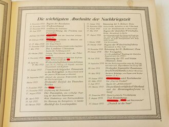 Sammelbilderalbum "Die Nachkriegszeit 1918-1934"
