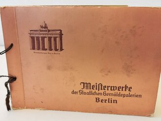Sammelbilderalbum "Meisterwerke der Staatlichen...