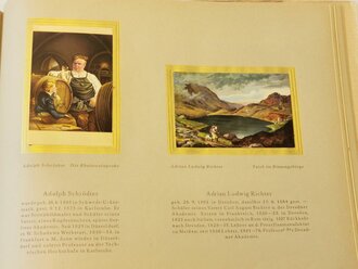 Sammelbilderalbum "Meisterwerke der Staatlichen Gemäldegalerien Berlin" komplett