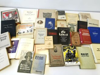 Konvolut Literatur meist bis 1945, nicht auf Vollständigkeit oder Zustand geprüft