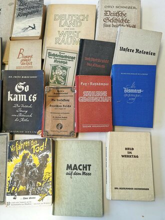 Konvolut Literatur meist bis 1945, nicht auf...