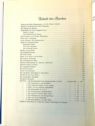 Sammelbilderalbum "Olympia 1932" - Herausgegeben von den Reemtsma Cigarettenfabriken Altona-Bahrenfeld, 142 Seiten, Ungebraucht, ohne Sammelbilder