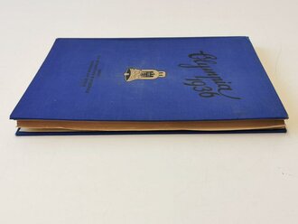 Sammelbilderalbum "Olympia 1936" - Band 1 Die Olympischen Winterspiele Vorschau auf Berlin, 129 Seiten, ohne Sammelbilder