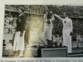 Sammelbilderalbum "Olympia 1936" - Band 2 Die Olympischen Spiele in Berlin und Garmisch Partenkirchen, 129 Seiten, komplett, im Schutzumschlag