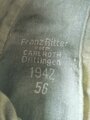 Kriegsmarine Tropenfeldmütze, Ohne Effekten, sehr guter Zustand, Kopfgrösse 56, datiert 1942