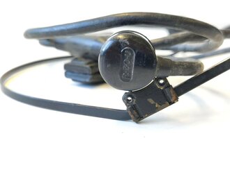 U.S. WWII Signal Corps R-30-U head set , function not tested