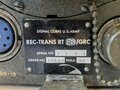 U.S. Signal Corps REC-Trans RT 66/GRC, dated 1951. Original paint, function  not tested