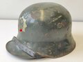 Stahlhelm Luftschutz un ungereinigtem Zundzustand