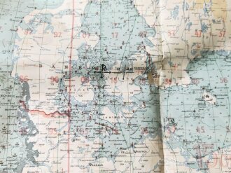 Luft Navigationskarte in Mercatorprojektion, gebraucht