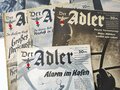 Konvolut 8 Hefte "Der Adler" zum Teil defekt