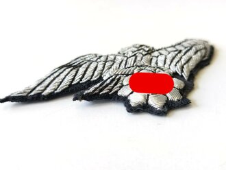 Reichsluftschutzbund,  Schirmmützenadler für Führer, Breite 9cm