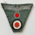 Mützenabzeichen für die Feldmütze des Heeres, leicht getragenes Stück