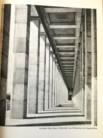 "Neue deutsche Baukunst" Albert Speer, Geburtstagsgeschenk an einen Stabsveterinär 1943.