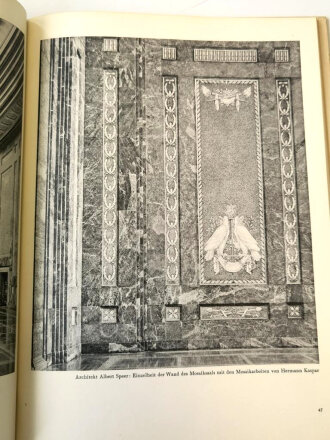 "Neue deutsche Baukunst" Albert Speer, Geburtstagsgeschenk an einen Stabsveterinär 1943.