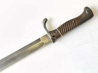 1.Weltkrieg, Seitengwehr M98/05 mit preussischer Abnahme...