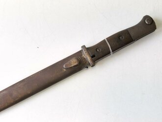 Seitengewehr M84/98 für K98 der Wehrmacht. Nicht Nummerngleiches Stück