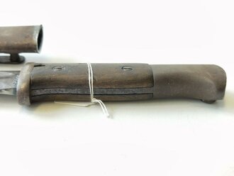 Seitengewehr M84/98 für K98 der Wehrmacht. Nicht Nummerngleiches Stück