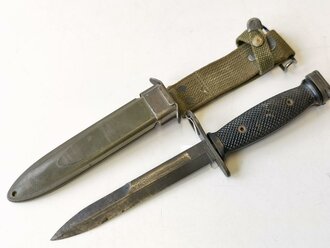 U.S. Bayonet-Knife, M7 for M16 rifle, Used