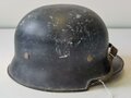 Feuerwehr III.Reich, Leichtmetallhelm, Originallack, ungereinigtes Stück