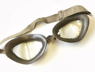 Kradmelderbrille Wehrmacht. Feldmässige Reparatur, ungereinigtes Stück