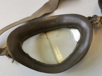 Kradmelderbrille Wehrmacht. Feldmässige Reparatur, ungereinigtes Stück