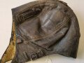 Luftwaffe Kopfhaube Leder , Variante ohne Elektrik