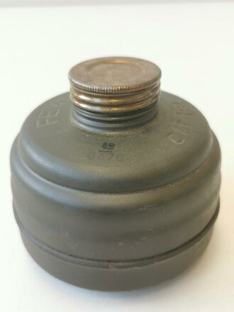 Gasmaskenfilter Filtereinsatz 41 der Wehrmacht datiert...