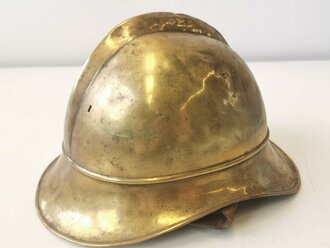 Feuerwehr Helm Messing