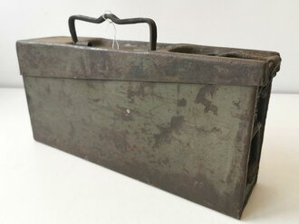 1.Weltkrieg Gurtkasten für MG08 08/15, feldgrauer...