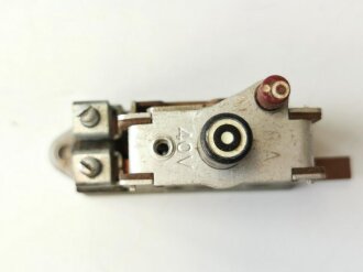 Luftwaffe Selbstschalter zur Sicherung der elektrischen Bordanlage gegen Überlastung und Kurzschluß. FL E 5000 01, ungebrauchtes Stück in der originalen Verpackung