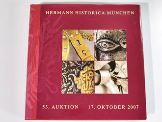 "Hermann Historica 53. Auktion" - Ausgesuchte historische Objekte, ca. 500 Seiten, gebraucht, DIN A5