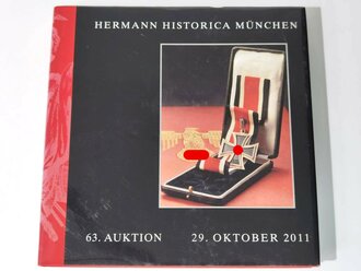 "Hermann Historica 63. Auktion" - Deutsche Zeitgeschichte ab 1919, ca. 400 Seiten, gebraucht, DIN A5